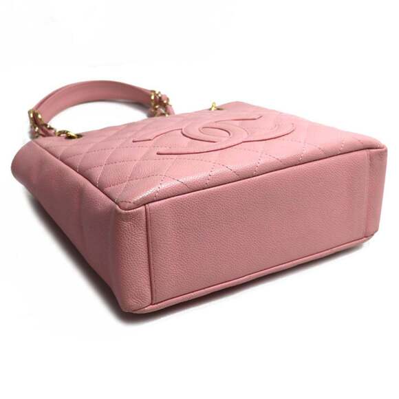 CHANEL Pink Caviar Leather Tote Bag - Picture 3 of 9